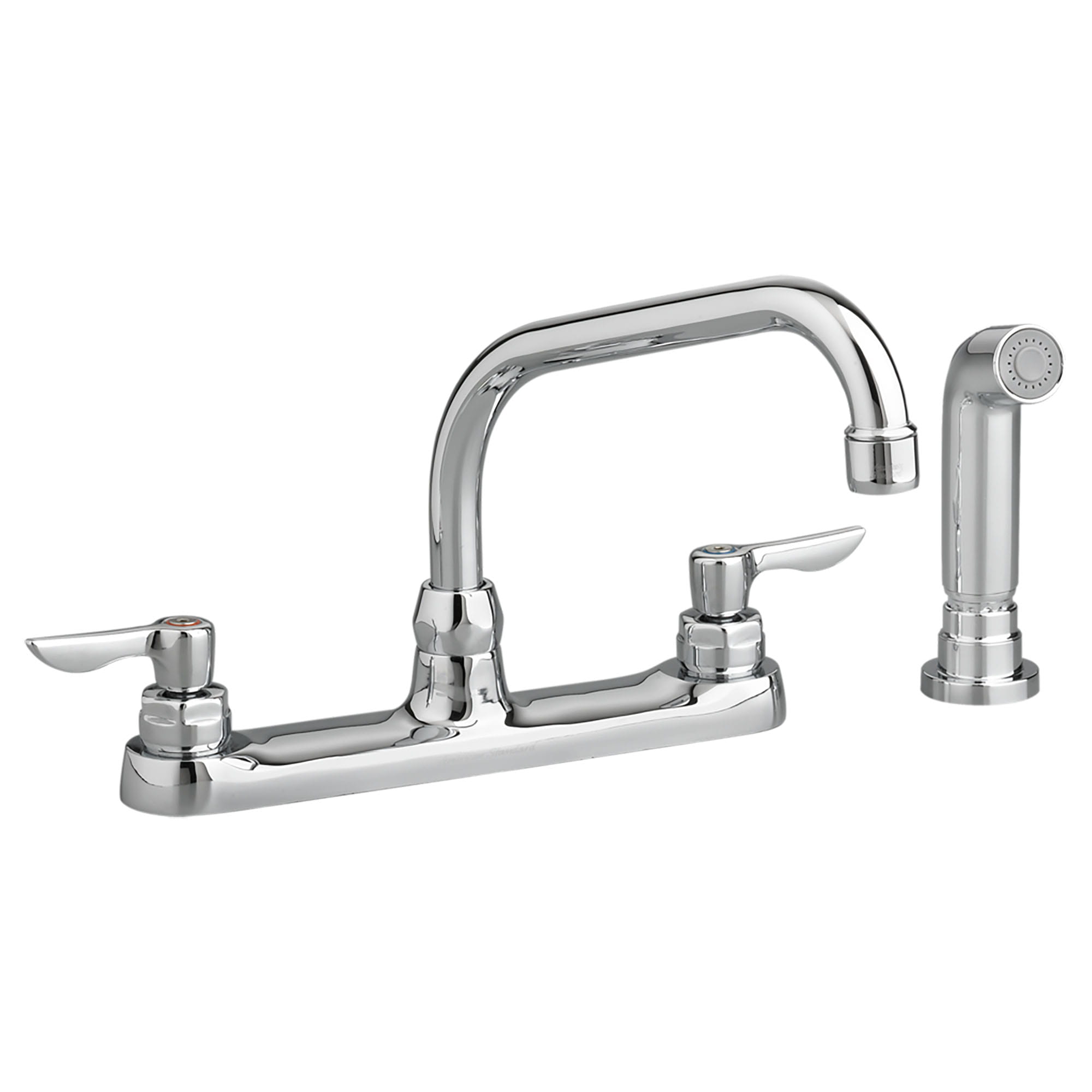 Monterrey® Top Mount Kitchen Faucet With Tubular Spout and Lever Handles 1.5 gpm/5.7 Lpf Less Spray